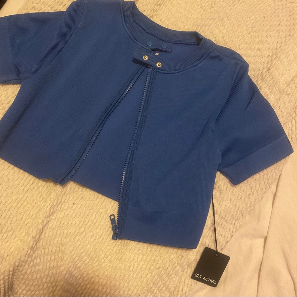 Set active moto top NEVER WORN